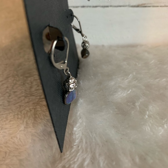 Cookie Lee dangle earrings - Picture 3 of 5